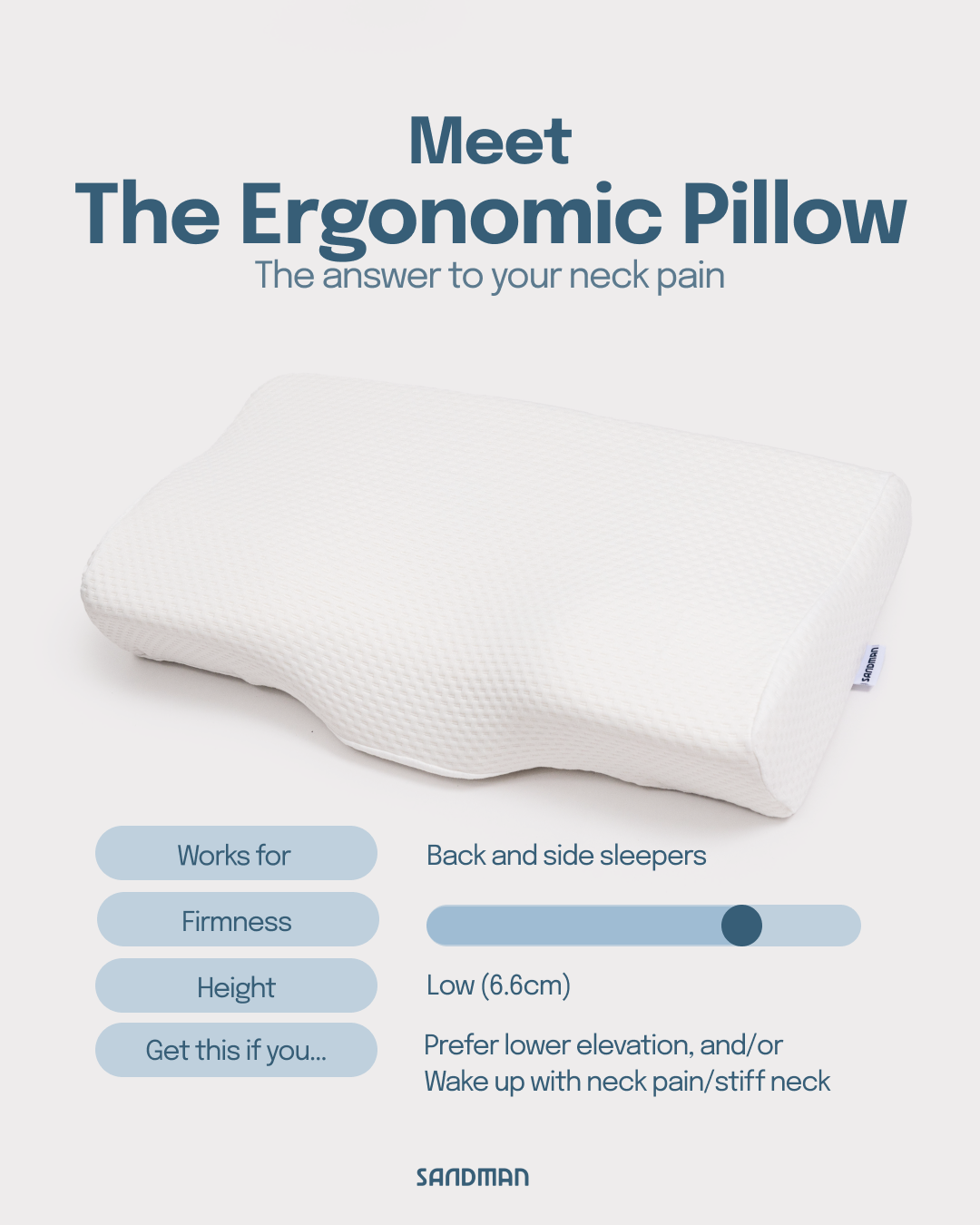 Ergonomic Pillow